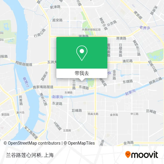 兰谷路莲心河桥地图