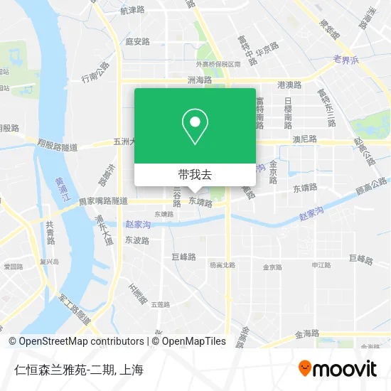仁恒森兰雅苑-二期地图