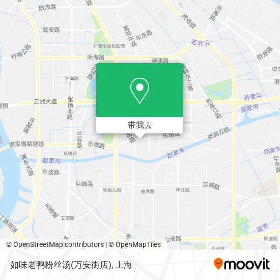 如味老鸭粉丝汤(万安街店)地图
