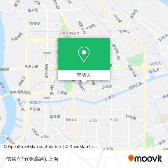 信益车行(金高路)地图