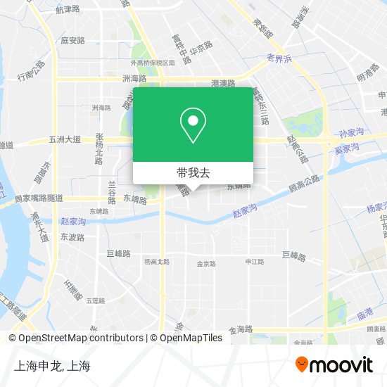 上海申龙地图