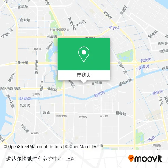 道达尔快驰汽车养护中心地图