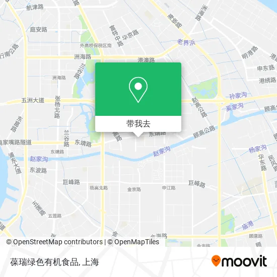 葆瑞绿色有机食品地图