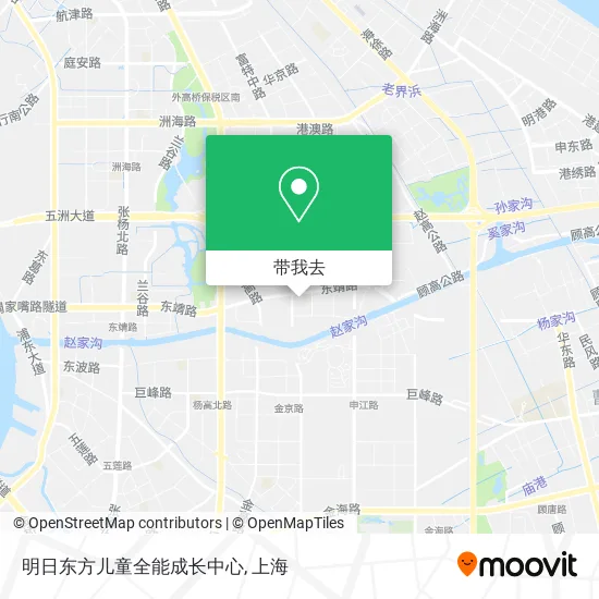 明日东方儿童全能成长中心地图