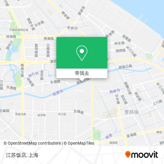 江苏饭店地图