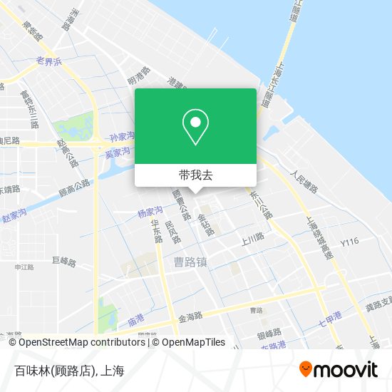 百味林(顾路店)地图