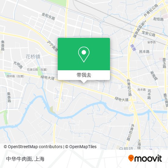 中华牛肉面地图