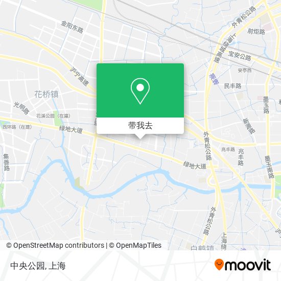 中央公园地图