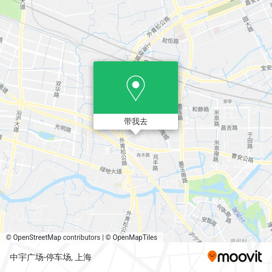 中宇广场-停车场地图