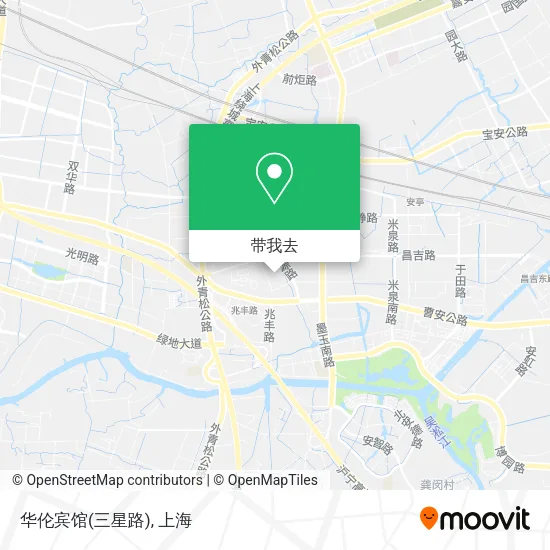 华伦宾馆(三星路)地图
