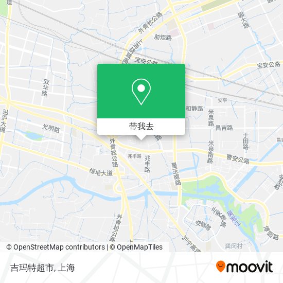 吉玛特超市地图