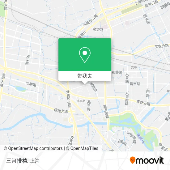 三河排档地图
