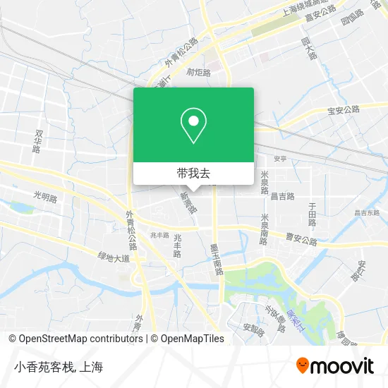 小香苑客栈地图