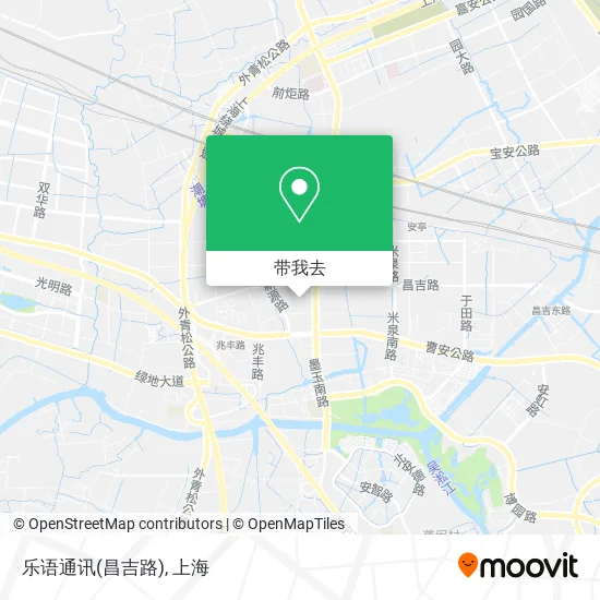 乐语通讯(昌吉路)地图