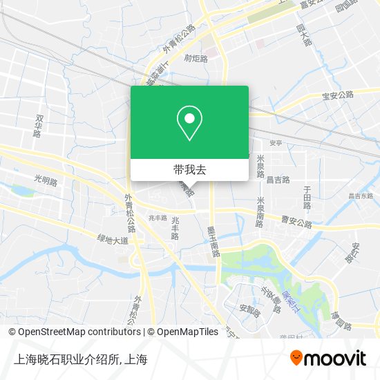 上海晓石职业介绍所地图