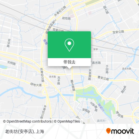 老街坊(安亭店)地图