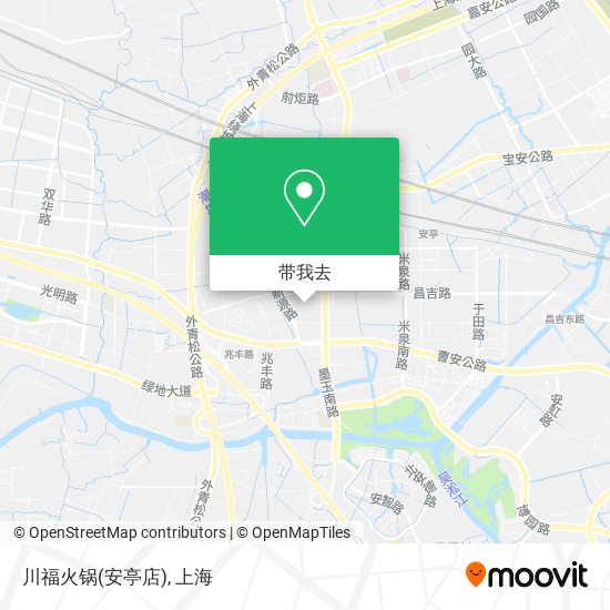 川福火锅(安亭店)地图