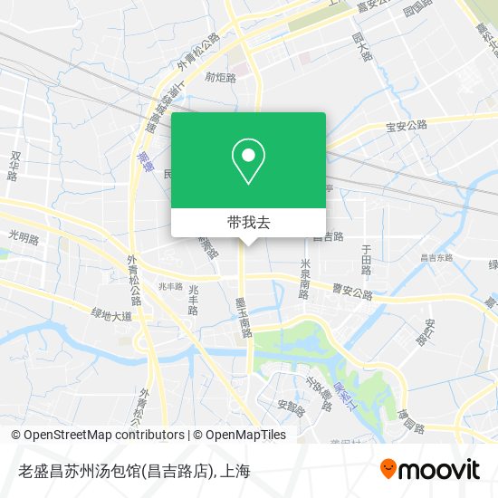 老盛昌苏州汤包馆(昌吉路店)地图