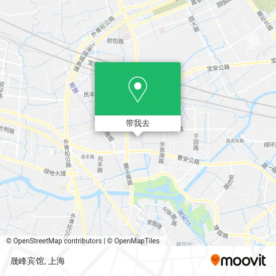 晟峰宾馆地图