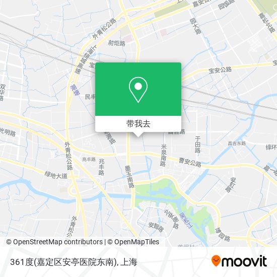 361度(嘉定区安亭医院东南)地图