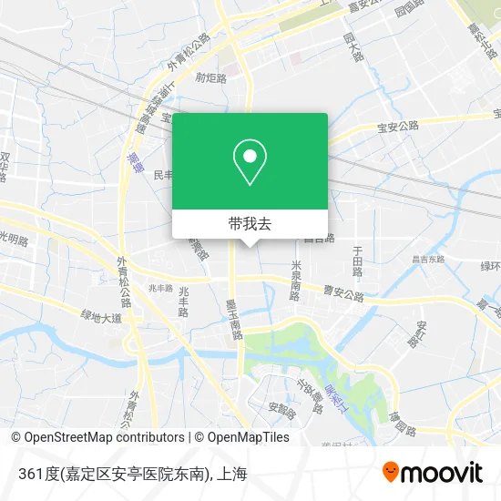 361度(嘉定区安亭医院东南)地图