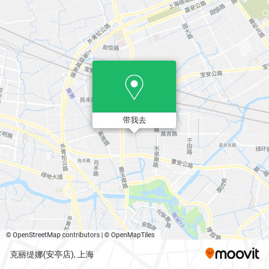 克丽缇娜(安亭店)地图