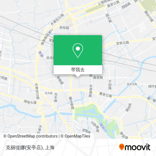 克丽缇娜(安亭店)地图