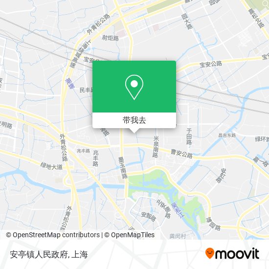 安亭镇人民政府地图