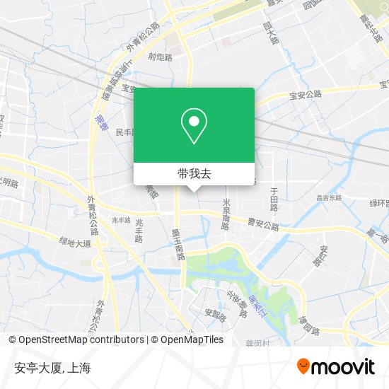 安亭大厦地图