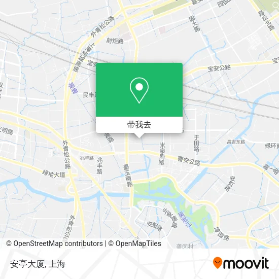安亭大厦地图