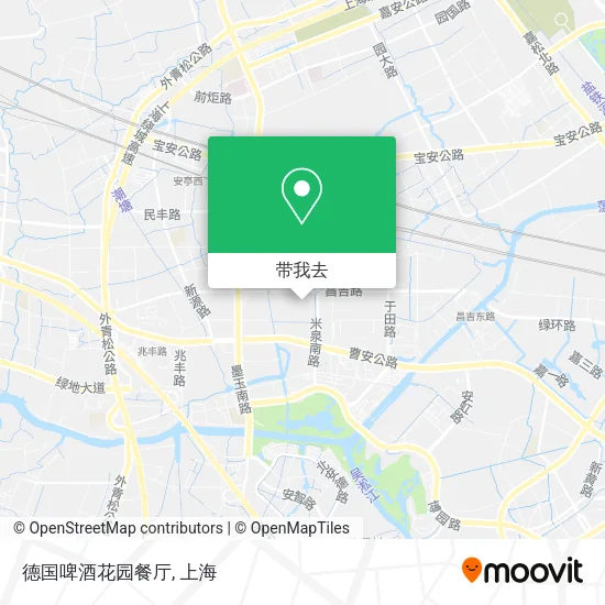 德国啤酒花园餐厅地图