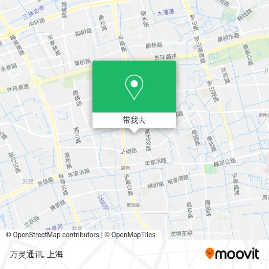 万灵通讯地图