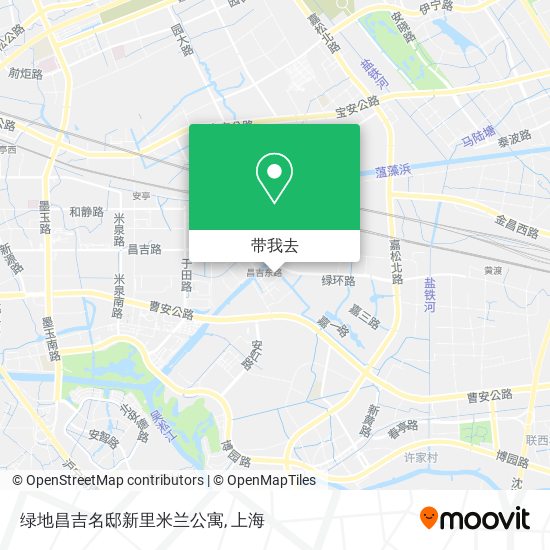 绿地昌吉名邸新里米兰公寓地图