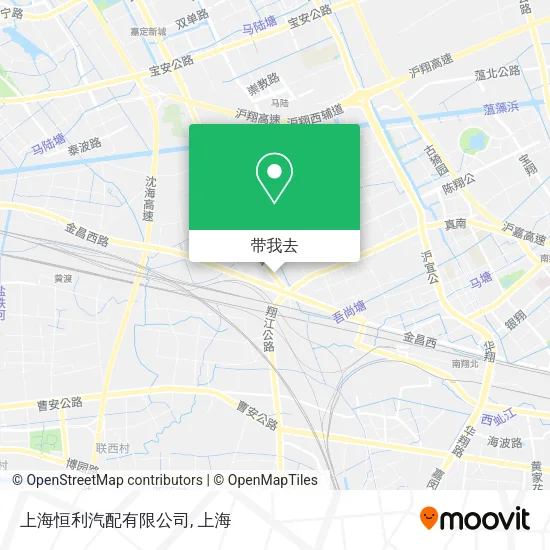 上海恒利汽配有限公司地图
