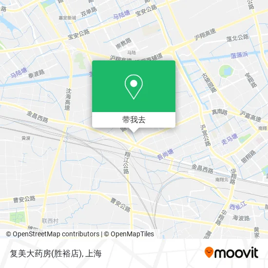 复美大药房(胜裕店)地图