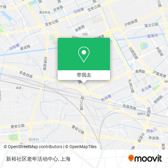 新裕社区老年活动中心地图