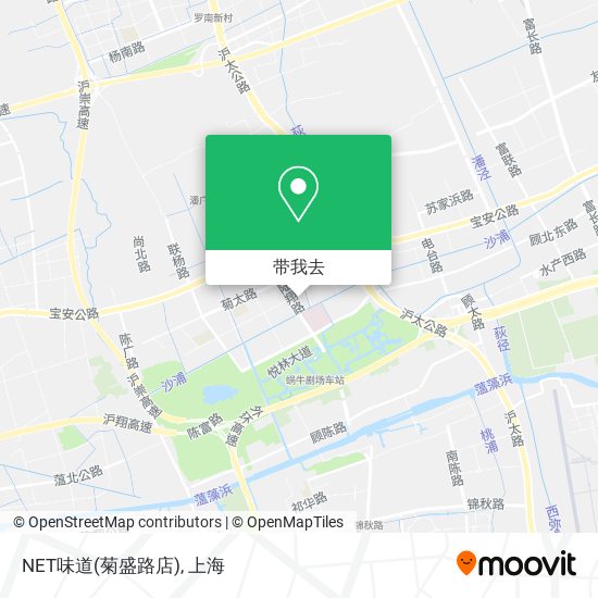 NET味道(菊盛路店)地图