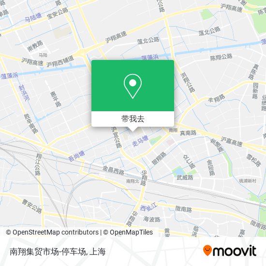 南翔集贸市场-停车场地图
