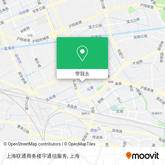 上海联通商务楼宇通信服务地图