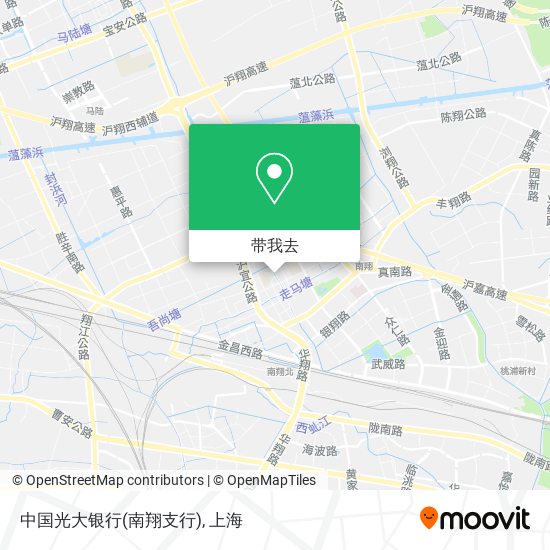中国光大银行(南翔支行)地图