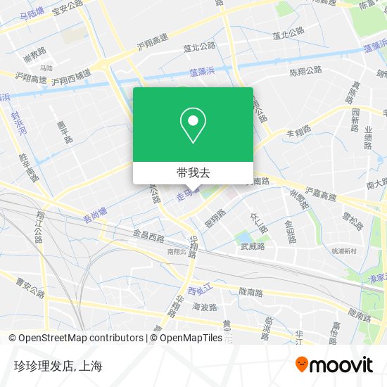 珍珍理发店地图