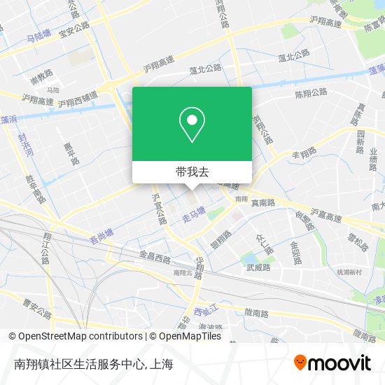 南翔镇社区生活服务中心地图
