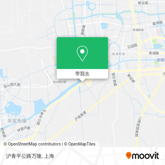 沪青平公路万隆地图