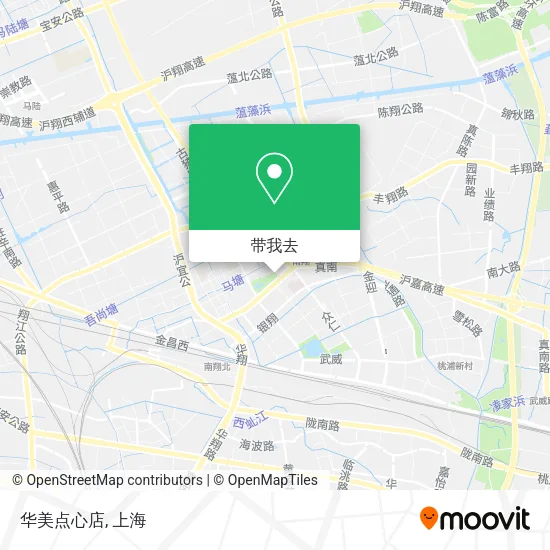 华美点心店地图