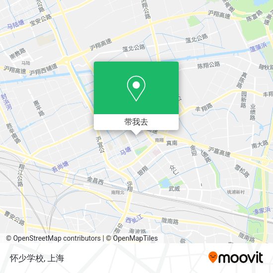 怀少学校地图