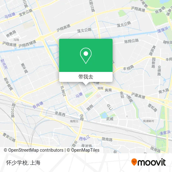 怀少学校地图