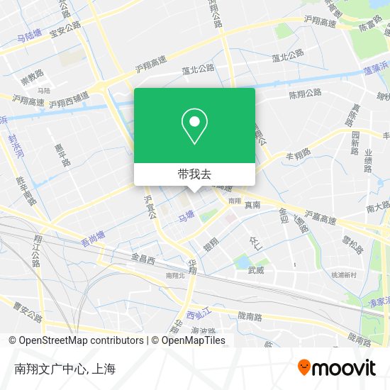南翔文广中心地图