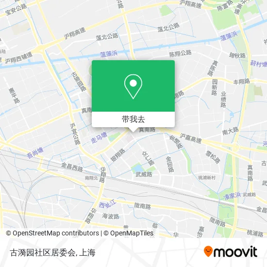 古漪园社区居委会地图