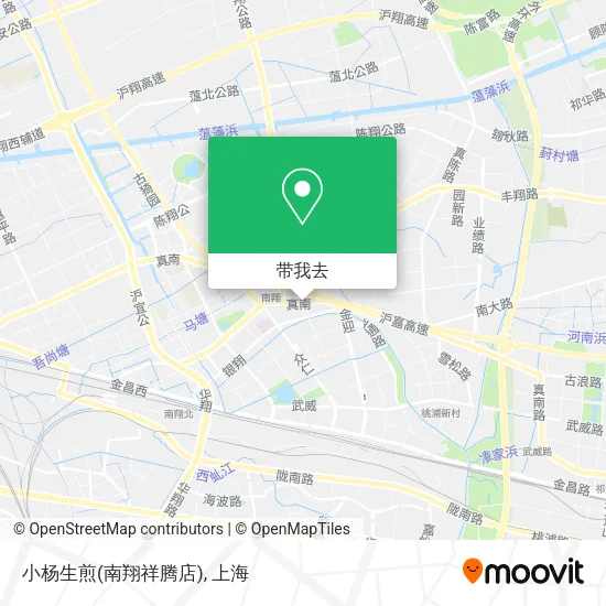 小杨生煎(南翔祥腾店)地图