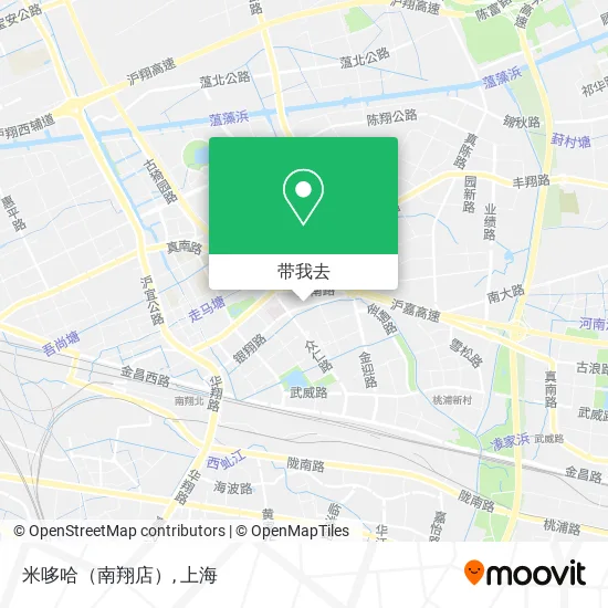 米哆哈（南翔店）地图